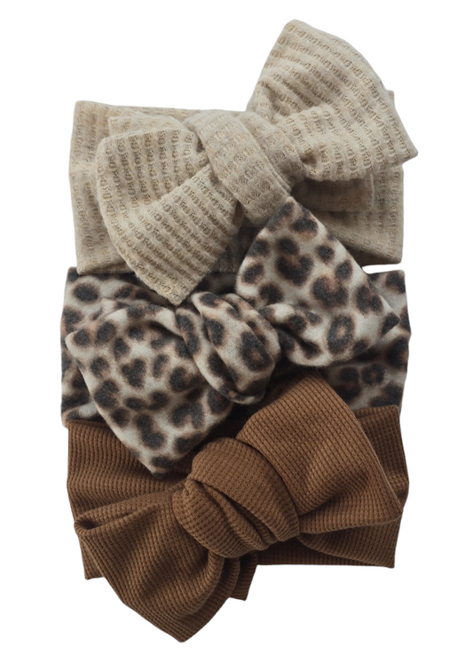 Fall Bundle | Oatmeal, Leopard, mocha.